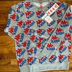 🔥🔥Kappa Large Light Blue Regular fit / Slim fit Sweatshirt 🔥🔥
